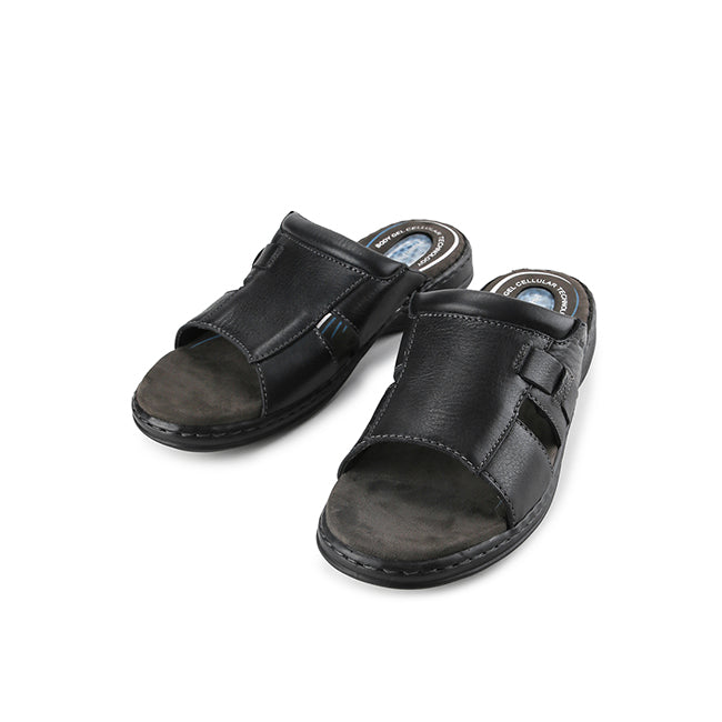 Hush Puppies Sandal Pria Diemento Slide In Black