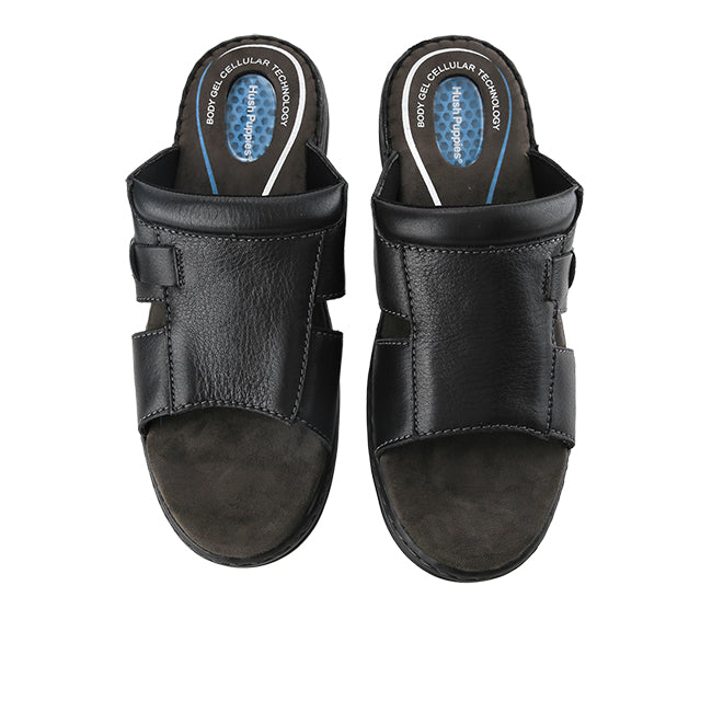 Hush Puppies Sandal Pria Diemento Slide In Black