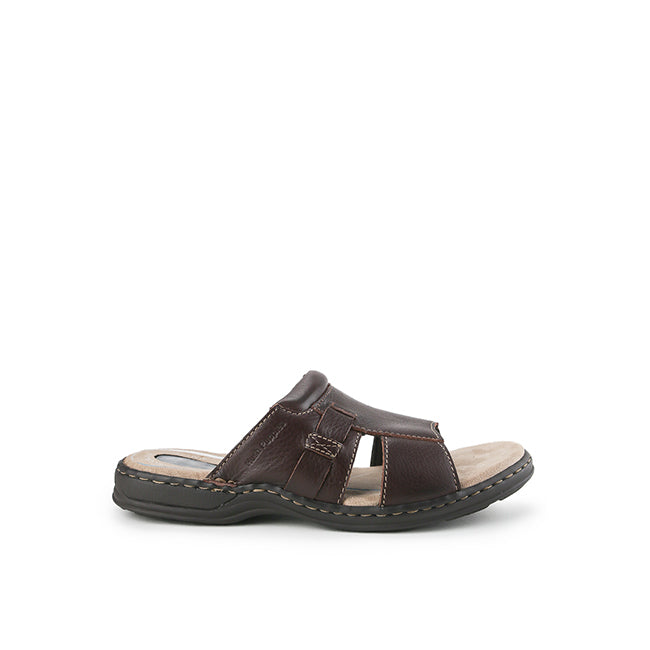 Hush Puppies Sandal Pria Diemento Slide In Coffee
