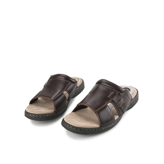Hush Puppies Sandal Pria Diemento Slide In Coffee