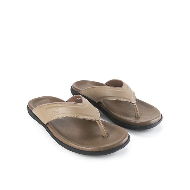 Hush Puppies Sandal Pria Snap Toepost In Taupe