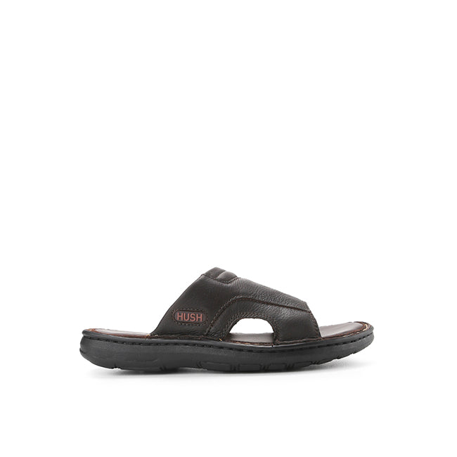Hush Puppies Sandal Pria Gollaf Otto Slide In Brown