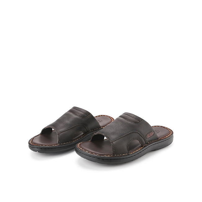 Hush Puppies Sandal Pria Gollaf Otto Slide In Brown