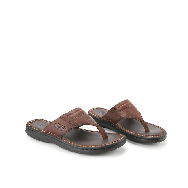 Hush Puppies Sandal Pria Gollaf Otto Toepost In Camel