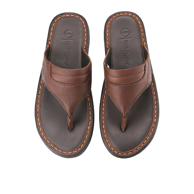 Hush Puppies Sandal Pria Gollaf Otto Toepost In Camel