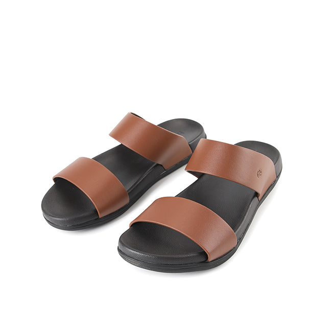 Hush Puppies Men Sandals Keith 2-Straps In Tan