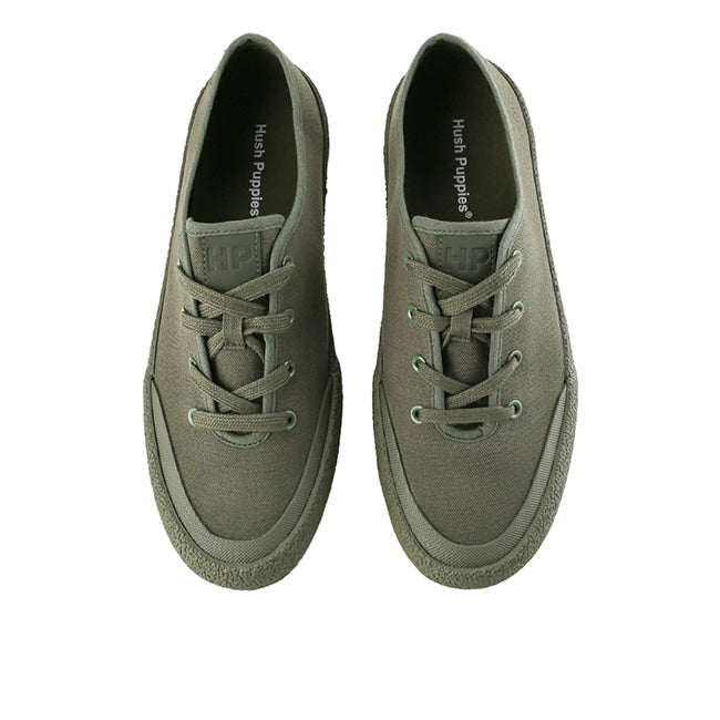 Hush Puppies Sepatu Pria Sneakers Connor Volix In Olive