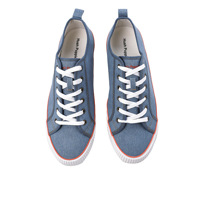 Hush Puppies Sepatu Pria Sneakers Erris In Blue