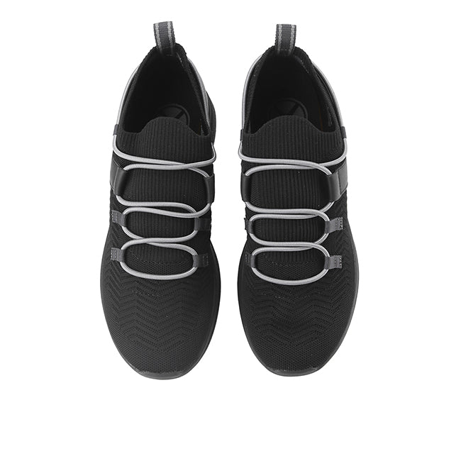 Elevate Knit Lace In Bold Black Knit