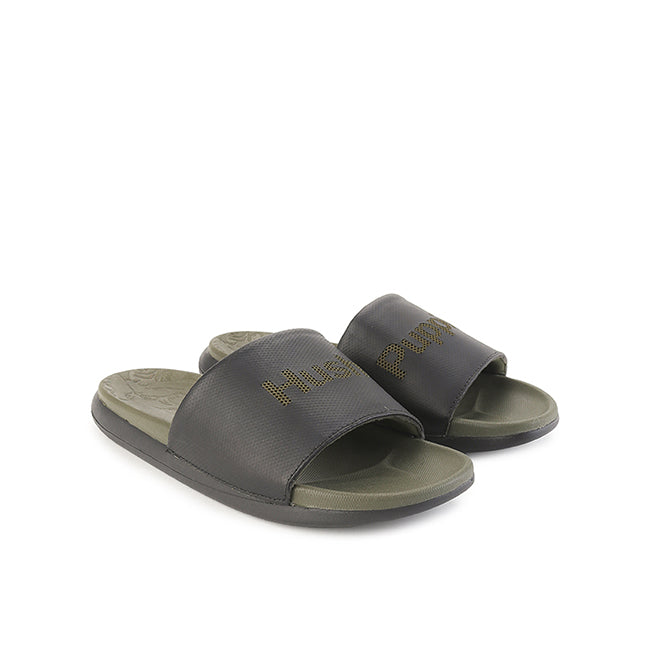 Hush Puppies Sandal Pria Summit George Slide In Black