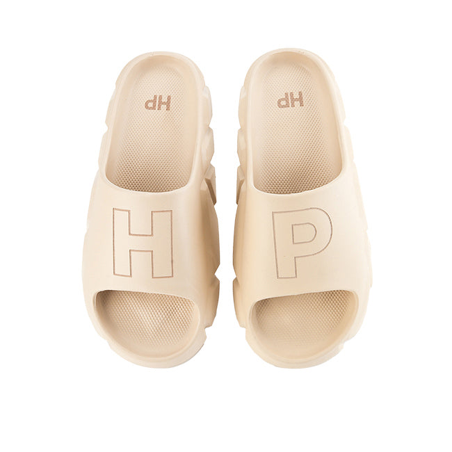 Hush Puppies Sandal Pria Claine Slide In Beige