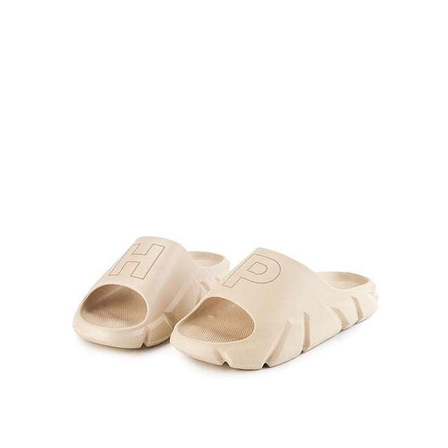 Hush Puppies Sandal Pria Claine Slide In Beige