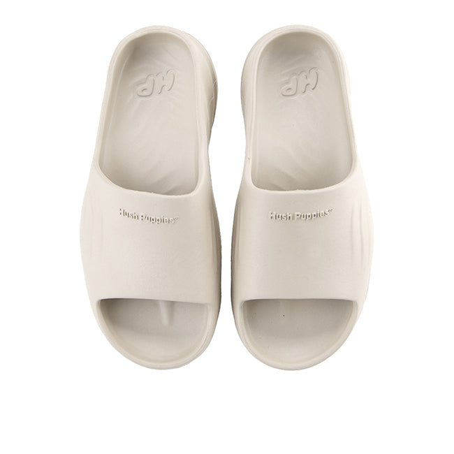 Hush Puppies Sandal Pria Lailo Slide In Light Taupe