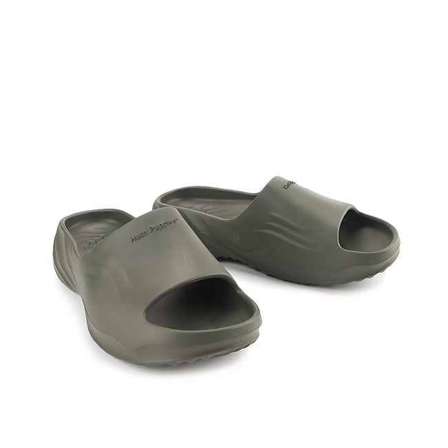 Hush Puppies Sandal Pria Lailo Slide In Olive