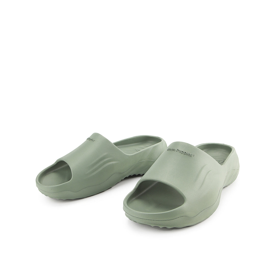 Hush Puppies Sandal Pria Lailo Slide In Sage