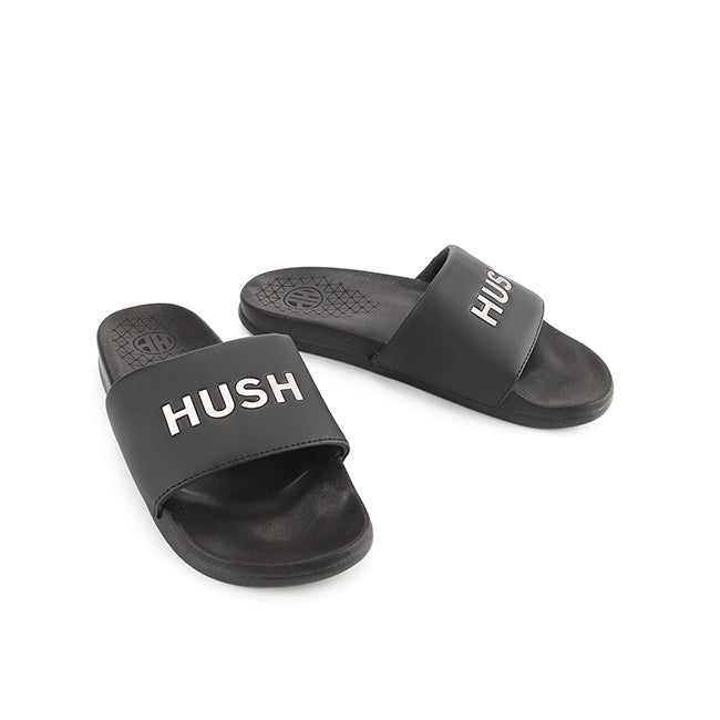 Hush Puppies Sandal Pria Miller Slide In Black