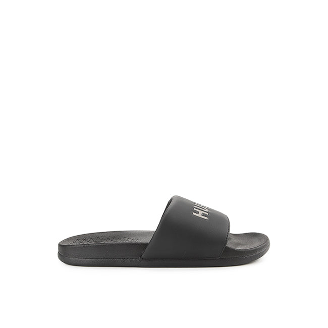 Hush Puppies Sandal Pria Miller Slide In Black
