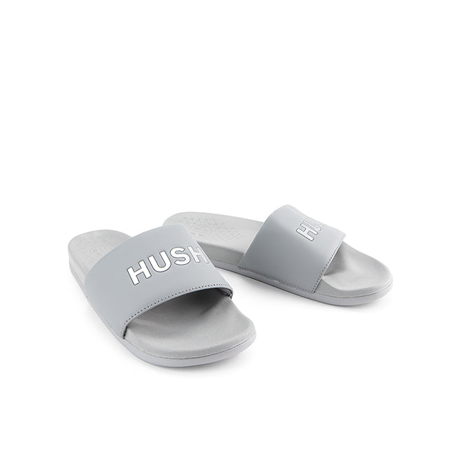 Hush Puppies Sandal Pria Miller Slide In Grey