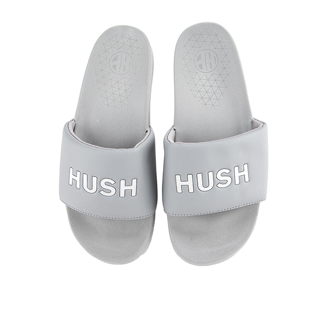 Hush Puppies Sandal Pria Miller Slide In Grey