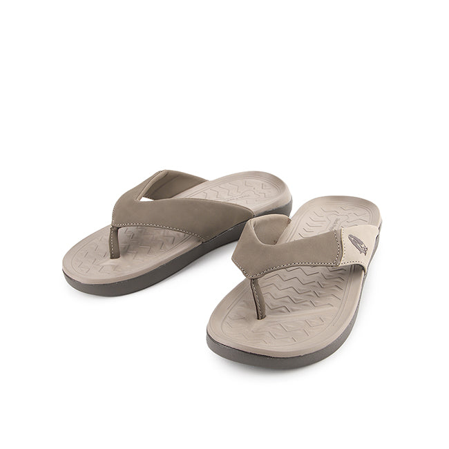 Hush Puppies Sandal Pria Stride Posh Toepost In Brown