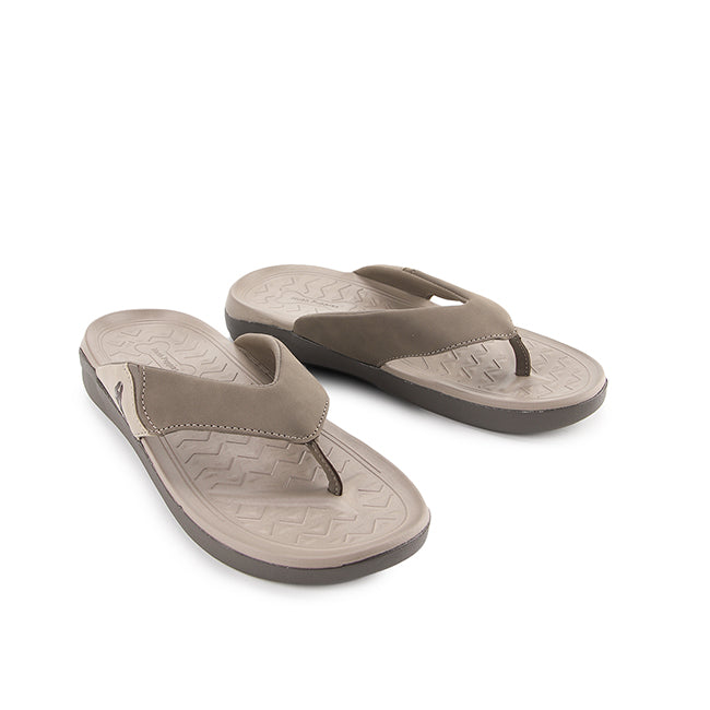 Hush Puppies Sandal Pria Stride Posh Toepost In Brown