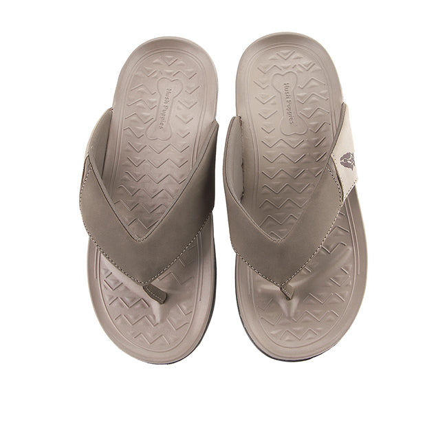 Hush Puppies Sandal Pria Stride Posh Toepost In Brown