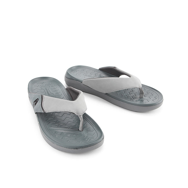 Hush Puppies Sandal Pria Stride Posh Toepost In Grey