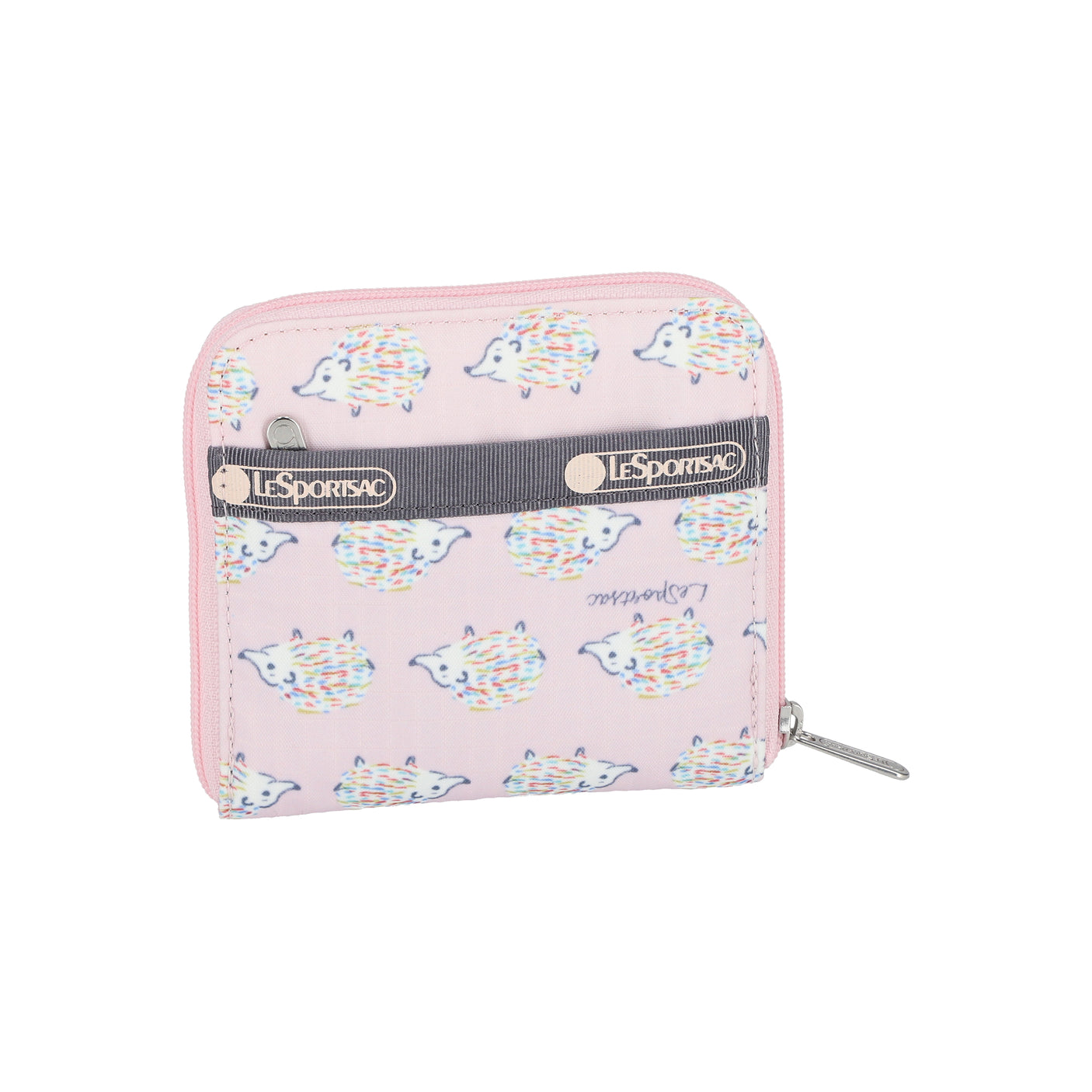 LeSportsac Aksesoris Unisex Compact Zip Wallet In Nordic Hedgehog