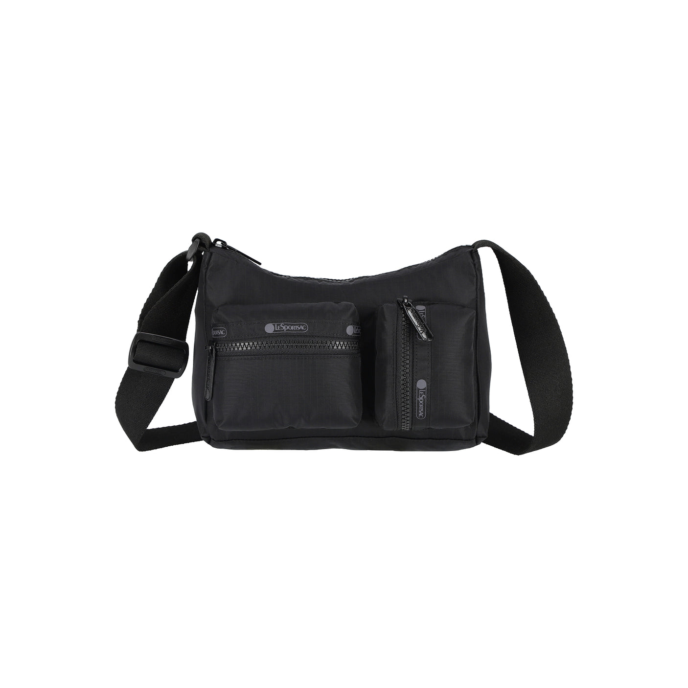 LeSportsac Tas Unisex Cargo Small Shoulder Bag In Black Cargo