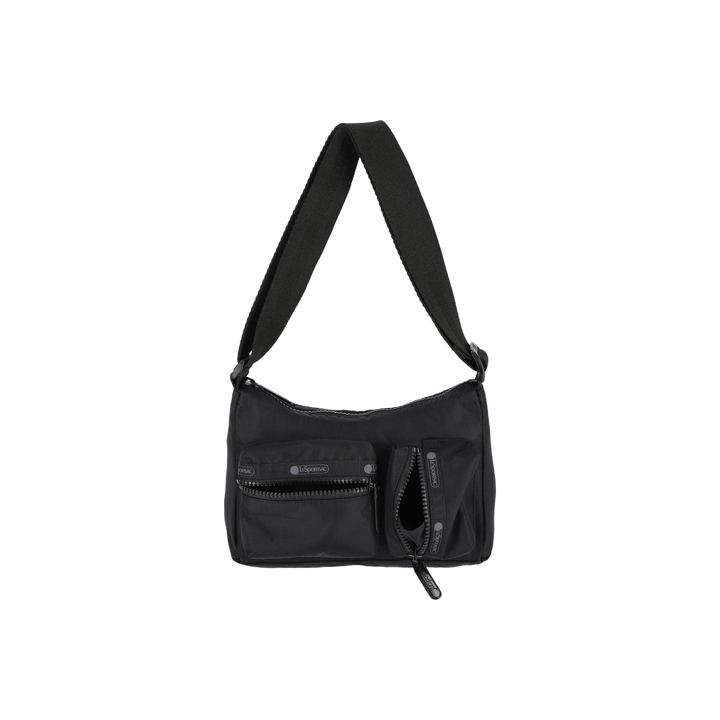 LeSportsac Tas Unisex Cargo Small Shoulder Bag In Black Cargo