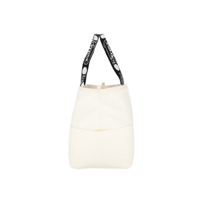 LeSportsac Unisex E/W Reversible Pkt Tote In Logo Jacquard Meringue T