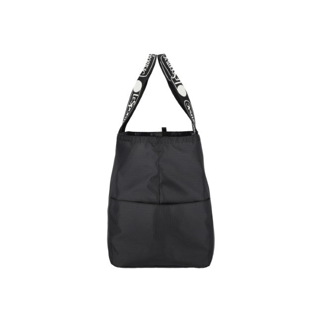 LeSportsac Unisex E/W Reversible Pkt Tote In Logo Jacquard Black T