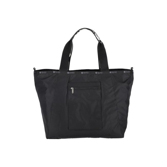 LeSportsac Unisex E/W Reversible Pkt Tote In Logo Jacquard Black T