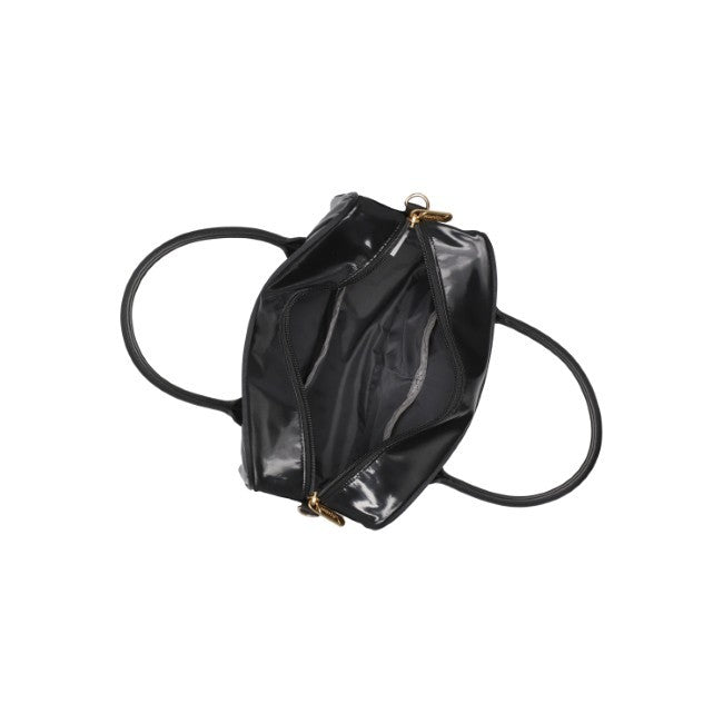 LeSportsac Unisex Square Th Crossbody In Uptown Blkshine/Blk2