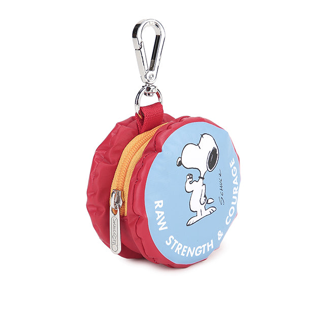 LeSportsac Aksesoris Unisex Circle Pouch Hangoff In Peanuts Social Club Clip