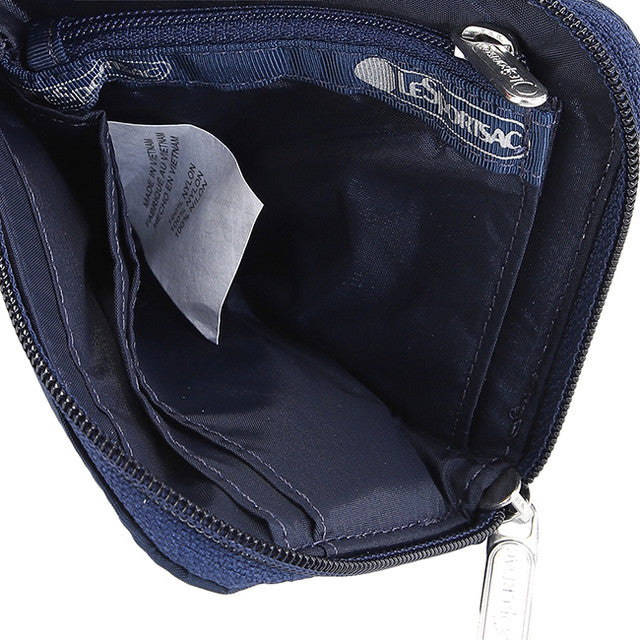 Slim Wallet In Navy Bandana Emb