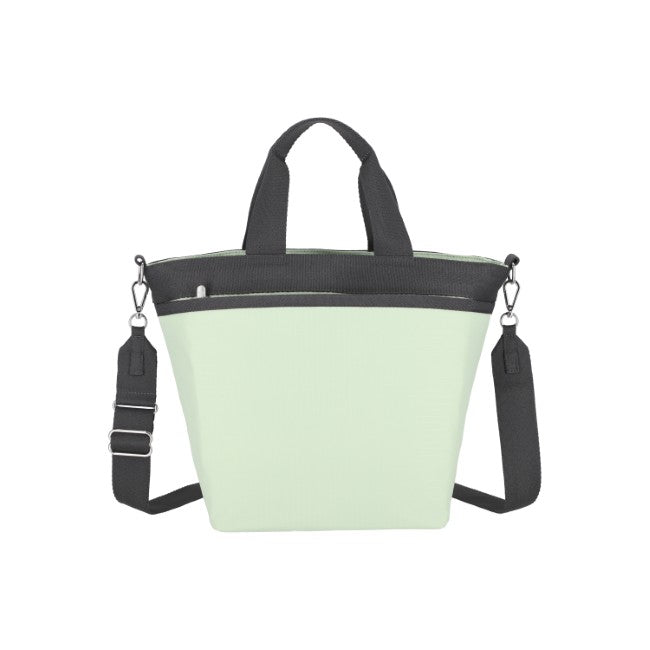 LeSportsac Unisex Bucket Tote In Frosty Green/ Thunder