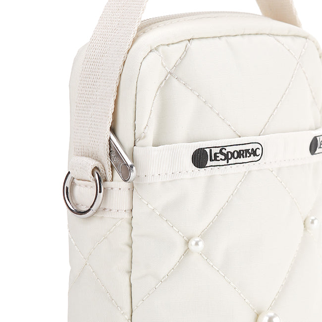 Mini Phone W Pearls In Starlight Pearl