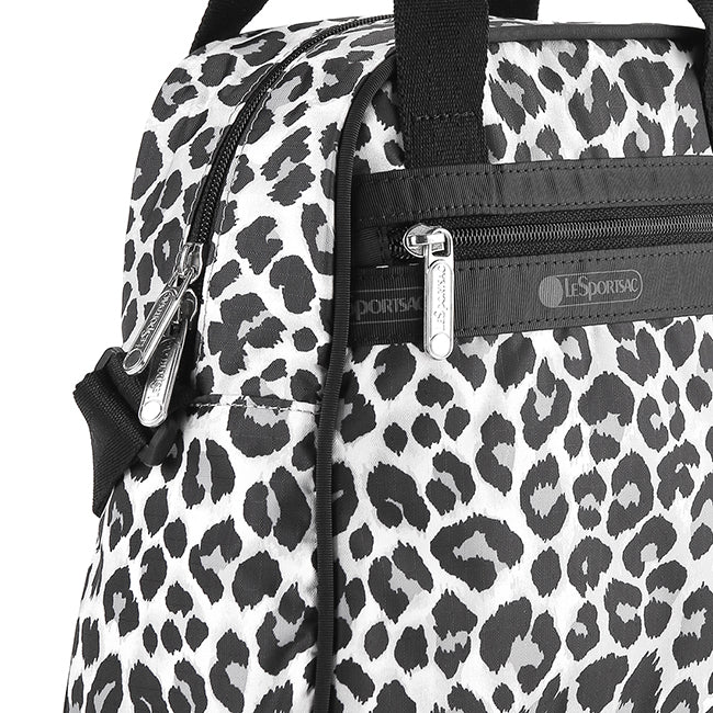 N/S Mini Satchel In Neutral Leopard