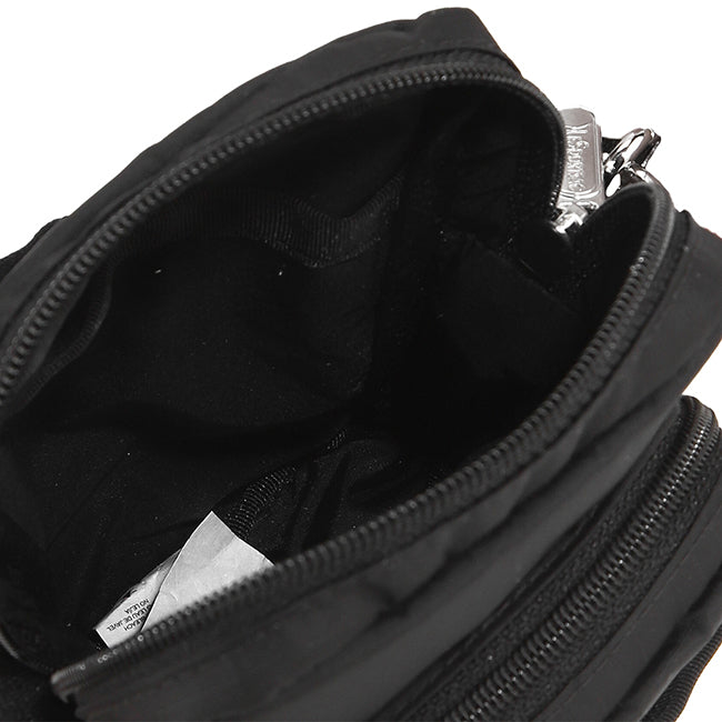 Mini Phone Bag In Recycled Black
