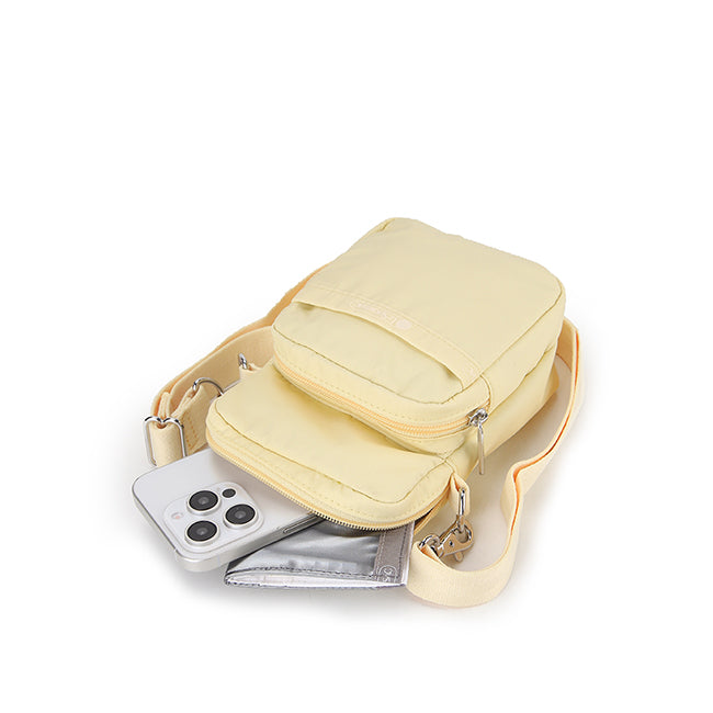 Mini Phone Bag In Lemon Meringue
