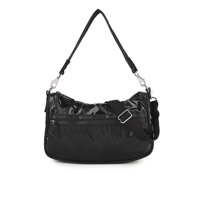 Sm Conv Shoulder In Black Shine