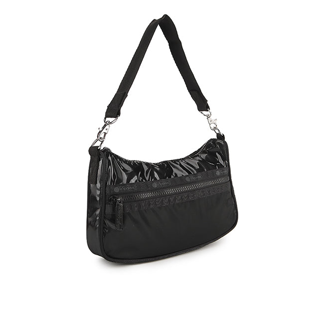 Sm Conv Shoulder In Black Shine