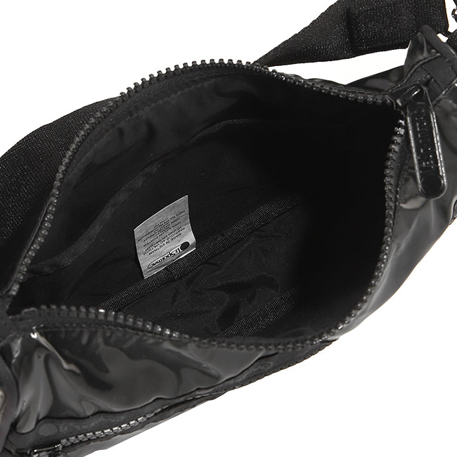 Sm Conv Shoulder In Black Shine