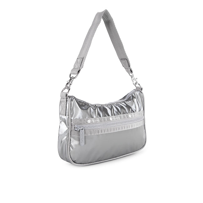 Sm Conv Shoulder In Gunmetal Gray Shine