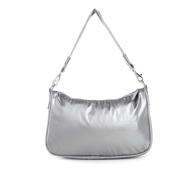 Sm Conv Shoulder In Gunmetal Gray Shine