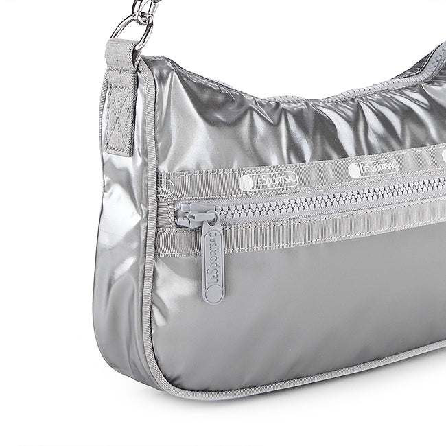 Sm Conv Shoulder In Gunmetal Gray Shine