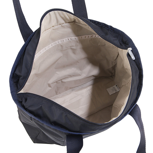 Classic Zip Tote In Deep Sea Blue