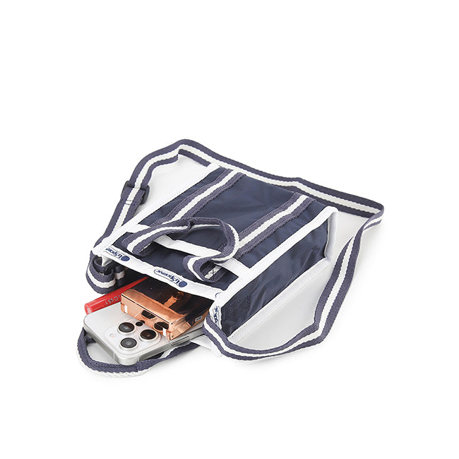 Mini Phone Tote In Spectator Deep Blue