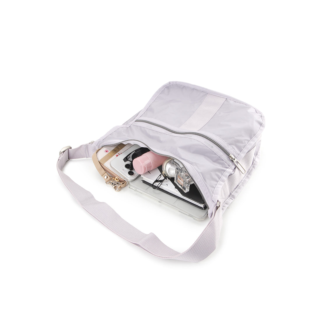 LeSportsac Unisex Essential Medium Hobo In Soft Lilac C